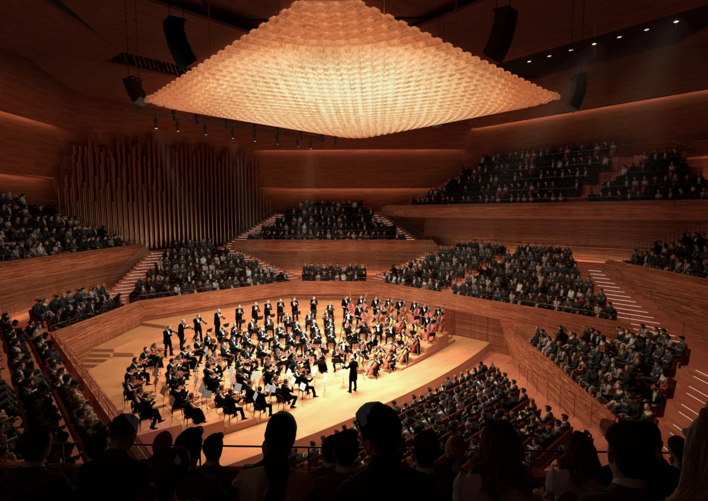 Vltava Philharmonic Hall — main hall